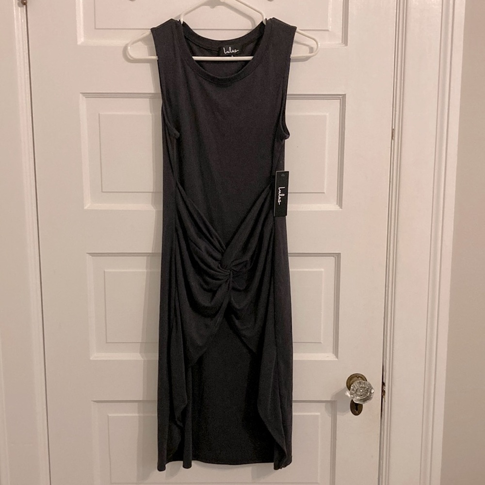NWT Lulus tie front knit dress